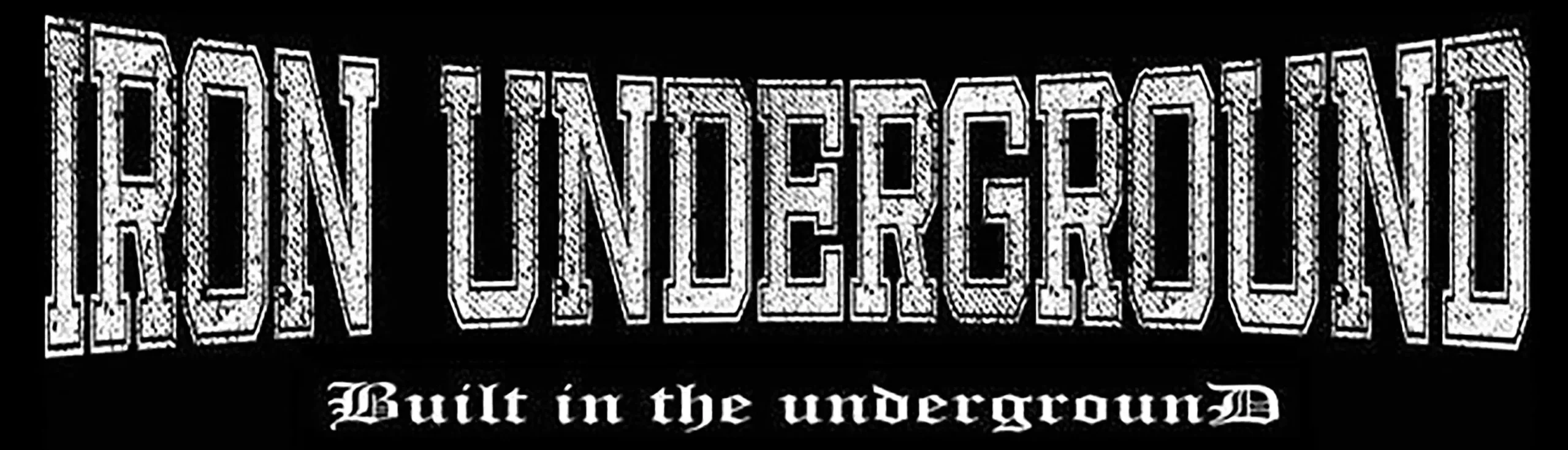 Iron Underground Logo Signature Large Expo thickened